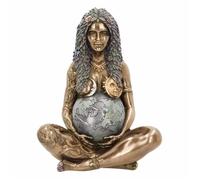 Gaia Statue Mère Terre Art Statue Figurine en Polyrésine Figurine Décorative - bronze