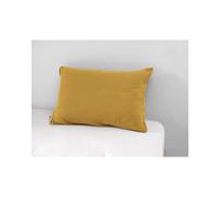 Gaia - Taie D'Oreiller - Double Gaze De Coton - Safran