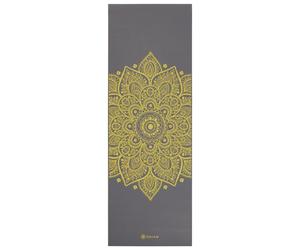 GAIAM - 6 mm Premium Printed Yoga Mat - Tapis de yoga - 61 x 173 x 0,6 cm - citron sundial