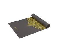 GAIAM - 6 mm Premium Printed Yoga Mat - Tapis de yoga - 61 x 173 x 0,6 cm - citron sundial