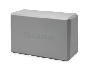 GAIAM - Block - Bloc de yoga - 22,9 x 15,2 x 10,1 cm - storm grey