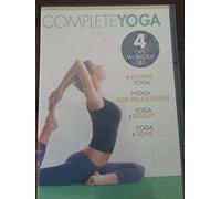 Gaiam Complete Yoga 4 DVD Set Power Yoga / For Rel