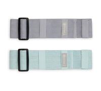 GAIAM - Fitness Adjustable Hipbands 2-Pack - Élastique fitness - multicolor