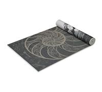 Gaiam Impression Premium réversible Tapis de yoga, Gaiam, Spiral Motion, 6 mm