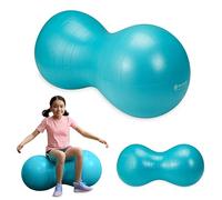 Gaiam Kids Active Seat Peanut Shaped Bounce Desk Chair, Exercise Yoga Balance Sitting Ball, Flexible Seating, Wiggle Seat for Boys and Girls