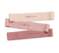 GAIAM - Mini Loop Bands 3-Pack - Élastique fitness - 5,8 x 25,4 cm - berry