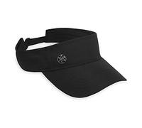 gaiam Performance Visière de Fitness - Bandeau Anti-Transpiration pré-courbé, Sangle de Taille réglable pour circonférence de tête de 21,5 à 23 cm