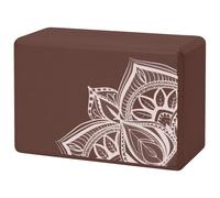 GAIAM - Point Block - Bloc de yoga - 22,9 cm x 15,2 cm x 10,1 cm - cinnamon