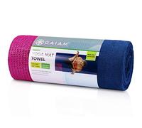 Gaiam Serviettes de tapis de yoga antidérapantes.