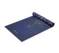 GAIAM - 6 mm Premium Metallic Yoga Mat - Tapis de yoga - 61 x 173 x 0,6 cm - blue / bronze