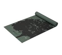 Gaiam Tapis de yoga imprimé de qualité supérieure extra épais et antidérapant pour tous les types de yoga, pilates et entraînements au sol, luminaire, 6 mm