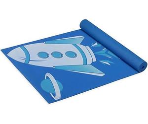 Gaiam Tapis de Yoga, pour Enfants, Blue Rocket