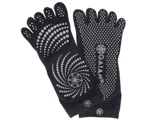 GAIAM - Women's Grippy Yoga Socks - Autres accessoires de yoga - M/L - black