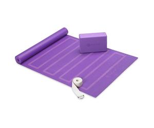 GAIAM - Yoga Beginners Kit - Autres accessoires de yoga - purple