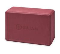 GAIAM - Yoga Block - Bloc de yoga - 22,9 x 15,2 x 10,1 cm - cherry