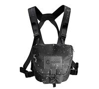 GAIARENA Harnais binoculaire étanche avec Pochette télémétrique pour Jumelles 20 x 50, Harnais de Poitrine binoculaire réglable pour la Chasse, la randonnée (Taille complète)