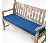 GAIFNAG Coussin Banquette sur Mesure sur-Mesure 45x105x5cm Bleu Foncé | Coussin De Banc Imperméable Housse Amovible Imperméable Et Antidérapante, Mousse Épaisse 5Cm Pour Banquettes Et Canapés