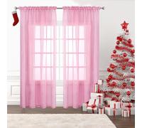GAIFNAG Rideaux de Porte Chenille 70 x 200 cm Isolation Lumiere Anti UV Decoration Rideaux Salon Moderne, Lot de 1 Rideaux pour Porte Fenetre Dressing Salon, Rose