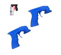 GAILY YOUTH Spray Trigger Spray Can Handle Lot de 2, Pulvérisateur de peinture avec déclencheur à prise complète, Universal Fit Spray Trigger Handle Use on Spray Paint (Bleu)