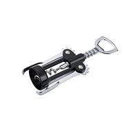GAILY YOUTH Tire-bouchon à aile, tire-bouchon en acier inoxydable avec coupe-bobine, utilisé dans les bars de cuisine, de restaurant, de serveur, ouvre-bouteille de bière pour homme et femme (noir)