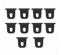 Gain de place pour les crochets d'auvent de camping-car, conçus pour une installation facile et une meilleure résistance au vent, plusieurs pièces disponibles (15 noirs)