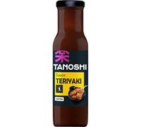 Gain de temps en cuisine avec la Sauce Teriyaki TANOSHI, format 25cL, idéale pour marinades et wok, origine Japon - Lot de 3