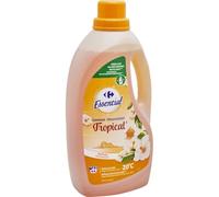 Gain de temps et efficacité dès 20°C avec CARREFOUR ESSENTIAL lessive liquide Tropical format x44 1.98 kg - Lot de 3