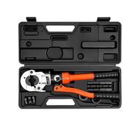 Gain de travail et de temps : ce produit fonctionne avec une pression hydraulique, avec une pression maximale de 80 KN, ce qui peut vous aider à réaliser le sertissage plus facilement.