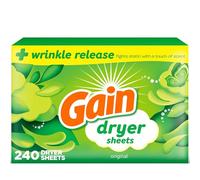 Gain Guitars Feuilles de sèche-linge Originales anti électricité statique 240 pièces