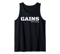 Gain n'est pas facile : gagner des muscles à la salle de sport Débardeur