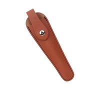 Gaine à ciseaux - Pochette à ciseaux 15 x 4,3 cm, défense antirouille | Gaine en cuir PU avec conception de bouton-pression sécurisé, housse de protection pour cisailles régulières, outil de beauté po
