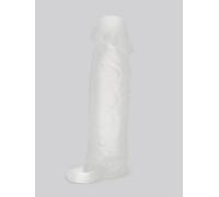 Gaine à pénis silicone +2,5 cm Mega Mighty transparent