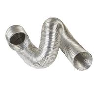 Gaine accordéon extensible - 0,45 à 1,50 m - diamètre 100 / 106 mm - Tolerie Emaillerie Nantaise