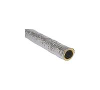 gaine alu polyesther - isolée - aldes algaine - diamètre 125 mm - 12 mètres - aldes 11091185