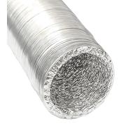 Gaine Aluminium Ø150mm pour hotte extracteur d'air aérateur climatiseur 10m Tuyau en Alu flexible