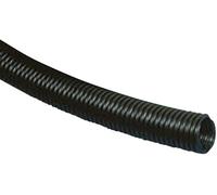 Gaine annelée Ø intérieur: 7 mm Panduit CLTS25F-C noir Marchandise vendue au mètre