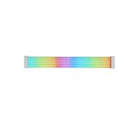 Gaine ARGB pour Câble d'Alimentation MCA-16X 16PIN (8+8) PCIe pour Carte Graphique LEDs Ultra-lumineuses Câble en Silicone