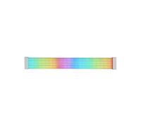 Gaine ARGB pour Câble d'Alimentation MCA-16X 16PIN (8+8) PCIe pour Carte Graphique LEDs Ultra-lumineuses Câble en Silicone