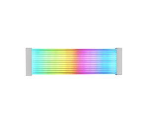 Gaine ARGB pour Câble d'Alimentation MCA-24X 24PIN ATX pour Carte Mère LEDs Ultra-lumineuses Câble en Silicone