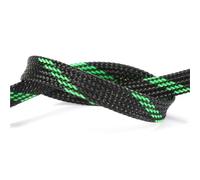 Gaine Cable 1~50M Expandable Cable Sleeve Dia 2/4/6/8/10/12/16mm Tight Braided Insulated Line Protection Wire Wrap Sheath(Green,16mm,50m)