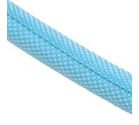 Gaine Cable 1 M/5 M Auto-fermé Pet Extensible tressé Manchon Auto-Fermeture Flexible isolé Tuyau Fil enroulement protéger câble Chaussette Tube(Sky Blue,5mm,1 Meter)