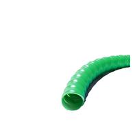 Gaine Cable Ajustable,Cache Cable Organisateur de Ligne 1/2/5 mètres 8mm 10mm, Protection Tuyau, enveloppe en Spirale Flexible, Fil câble d'enroulement(Green,ID 18MM_1 Meter)