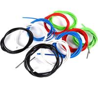 Gaine Cable Bleu Velo,Gaine Cable Bleu Velo,Cable Freno Icleta,Boîtier De Câble De Levier De Vélo,2m Vélo Frein Shift Câble Boîtier Kit De Tuyau Accessoire Replacement Pour Vélo De Montagne(4mm-Bleu)