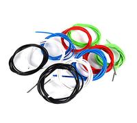 gaine cable bleu velo,Gaine Cable Bleu Velo,Cable Freno Icleta,Boîtier De Câble De Levier De Vélo,2M Vélo Frein Shift Câble Boîtier Kit De Tuyau Accessoire Replacement Pour Vélo De Montagne(4Mm-Bleu)