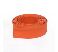 Gaine Cable Bureau Maison Souple, 3: 1 Tube Thermorétractable À Double Paroi Orange Mur d'orange avec Colle -55 □ -125 Scellé Et Imperméable(30mm x 1m)