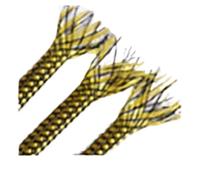 Gaine Cable Manchon de câble tressé 1/5/10 m 4 mm 8 mm 12 mm PP Fil de Coton Mixte Extensible Flexible Isolant Protecteur de Ligne Gaine d'enroulement de Fil(Yellow Black,8mm,10 Meters)