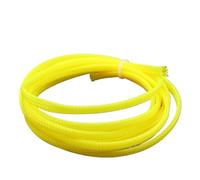 Gaine Cable Manchon de câble tressé 2M 2/4/6/8/10/12/14/16/20/25/30/40mm Protecteur de câble Gaine de Protection for câbles électriques(Yellow,6mm)