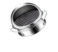 Gaine d'aération en acier inoxydable pour grille d'échappement - Anti-oiseaux - Pour mur et plafond - 15,2 cm