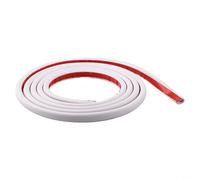 Gaine de câble 3 m pour câbles électriques, 15 x 10 mm - Goulotte circulaire en PVC à ouverture latérale pour la gestion des câbles au mur et au sol