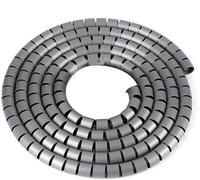 Gaine de câble à enroulement spiralé, 1 mètre, 8 mm, 10 mm, 16 mm, 22 mm, 28 mm, 32 mm, tube gainé